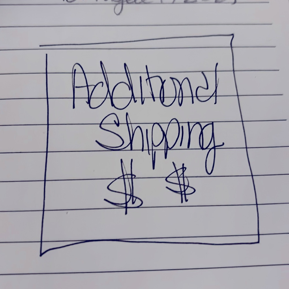 Additional shipping